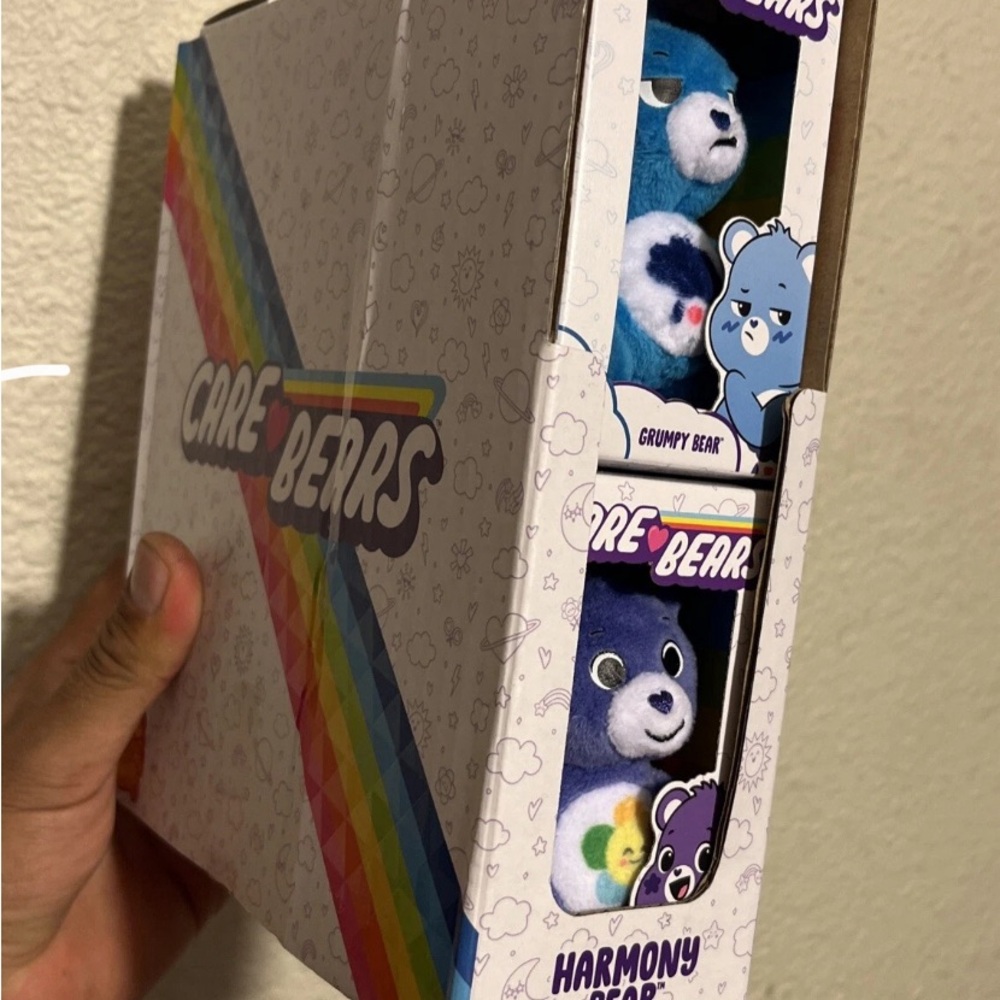 Care Bears Micro Laugh-A-Lot Bear LOT (8 Figures) NIB (Box Included)